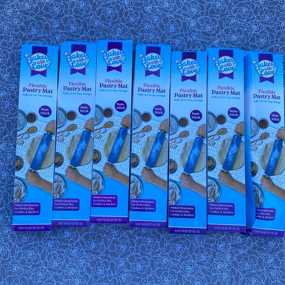 Flexible Pastry Mat set of 7